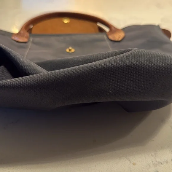 Longchamp Blue/Gray small tote - Picture 9 of 15